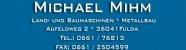 Metallbau Hessen: Michael Mihm Metallbau